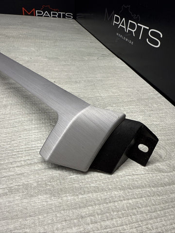 01-06 BMW E46 M3 Interior Upper Radio Dash Vent Trim Brushed Aluminum