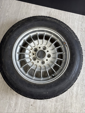 83-89 BMW E23 E24 E28 TRX FORGED FACTORY ALLOY WHEEL RIM 165TR390 ET22 OEM