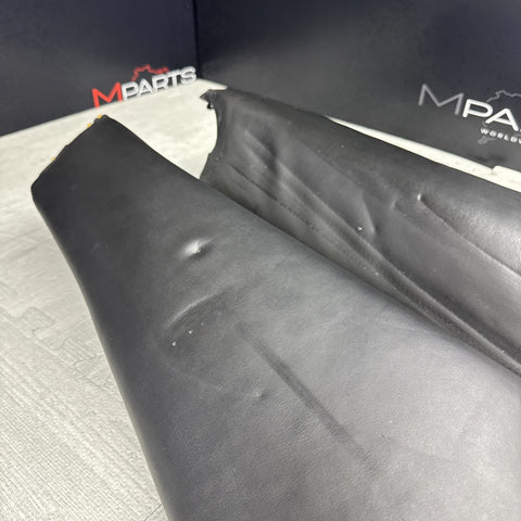 BMW E46 01-05 325ci 330ci M3 Coupe Rear Side Seat Bolsters Black