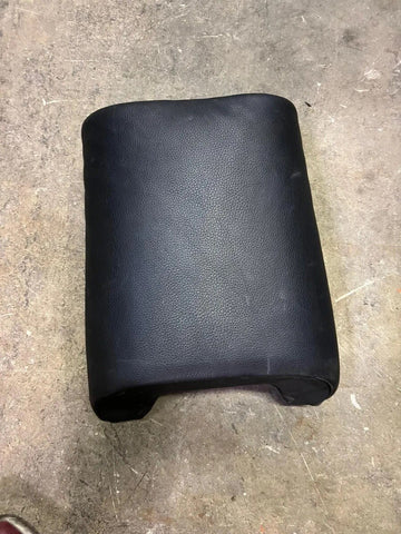 BMW E60 M5 06-10 Rear Seat Back Cushion Black Leather Backrest Ski Panel Cover