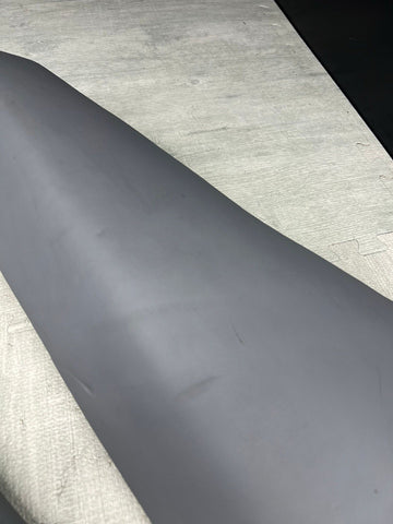 BMW E46 01-05 325ci 330ci M3 Coupe Rear Side Seat Bolsters Grey Gray