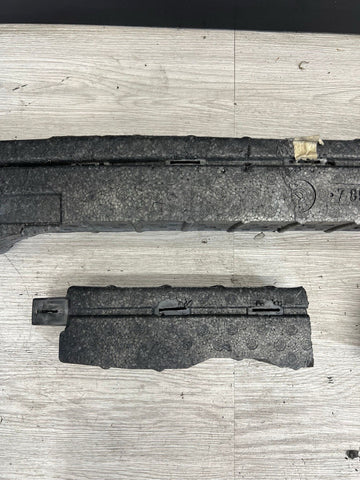 02-06 BMW E46 M3 Front Bumper Rebar Styro Foam Support Complete / Separated