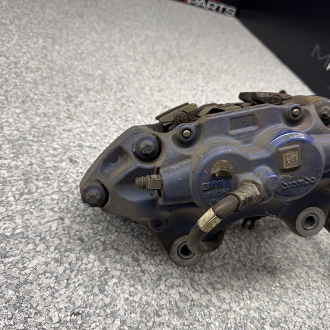 BMW 15-20 F87 M2 F30 F31 F80 F82 F83 M3 M4 Front Right Brake Caliper Blue