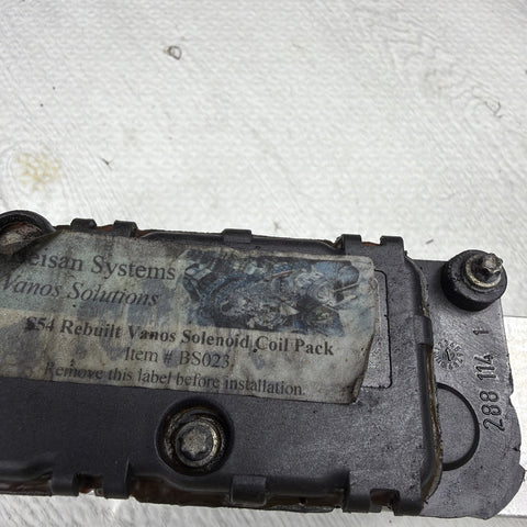 BMW S54 E46 M3 VANOS Control Solenoid Valve Block MCU 2001-2006