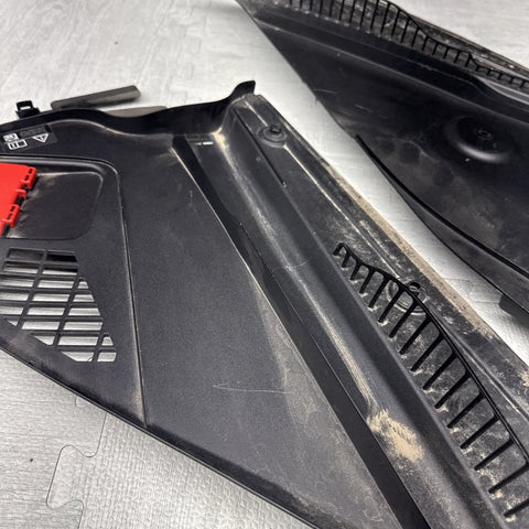 BMW F87 M2 COUPE LEFT RIGHT ENGINE MOUNT OUTER WINDSHIELD COWL COWLS PANELS