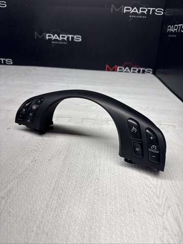 01-06 BMW E46 M3 Upper Steering Wheel Trim Buttons Cover Plate *2 Tabs