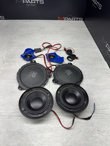 01-06 BMW E46 M3 Upgraded Speakers Morel Virtus Nano Hybrid Woofer Convertible
