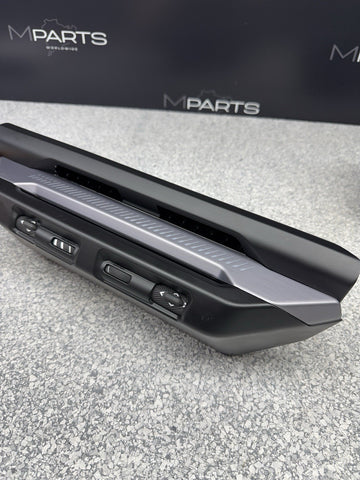 2025 2026 BMW 228i F74 Center Dash Air Vent Trim Panel Aluminum Graphite 9635204