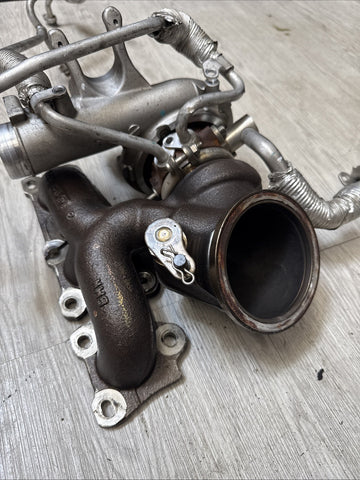 BMW 15-20 F80 F82 F83 F87 M2 M3 M4 REAR TURBO CHARGER TURBOCHARGER W/ MANIFOLD