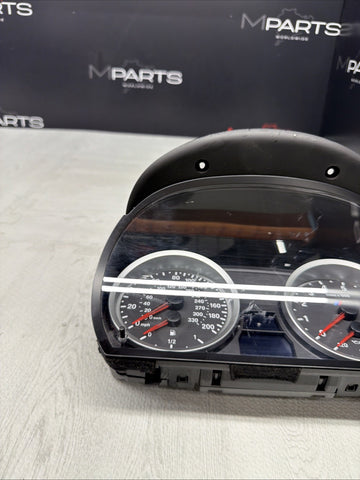 08-13 BMW E90 E92 E93 M3 Cluster Odometer Gauge Assembly Manual OEM *Scratches*