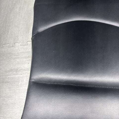 2001-2006 BMW E46 M3 Coupe Rear Top Seat Black Napa Leather OEM *Notes*