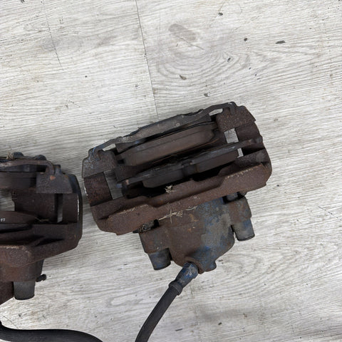 BMW OEM GENUINE E36 M3 Z3 M FRONT BRAKE CALIPERS SET PAIR LEFT RIGHT PADS