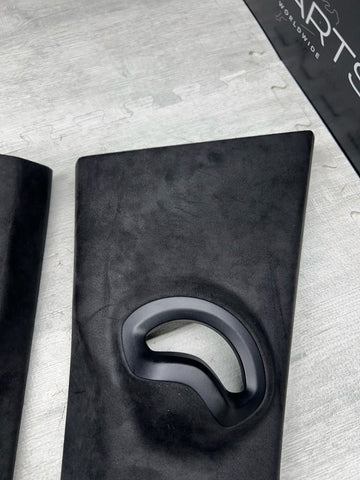 BMW 20-25 X6 X6M G06 F96 Front Left & Right Alcantara B Pillar Pillars Trims