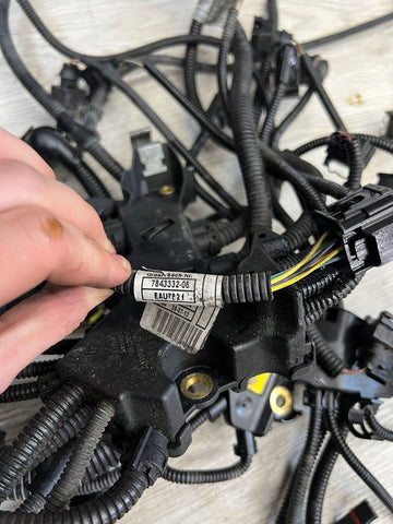 2012-2016 BMW F10 M5 F06 F12 F13 M6 S63 S63N Engine Wire Harness 7850285 OEM