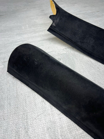 BMW E63 645 650 M6 Coupe A Pillars Trims Covers Alcantara Set OEM