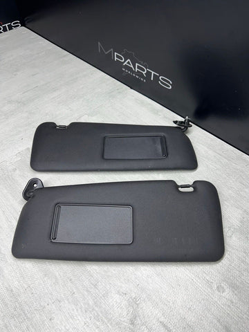 BMW E36 M3 95-99 Coupe Black Sun Visors Sunvisors Pair