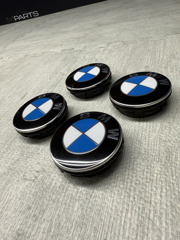 68mm Spinning Floating Wheel Caps BMW E36 E46 E90 E92 E93 F80 F82 F83 2455269