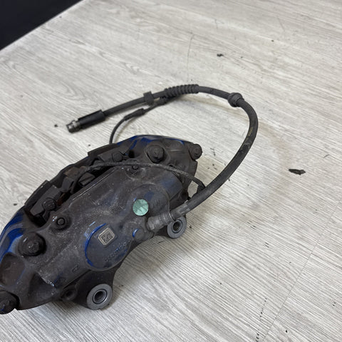 BMW 15-20 F87 M2 F30 F31 F80 F82 F83 M3 M4 Front Left Driver Brake Caliper Blue