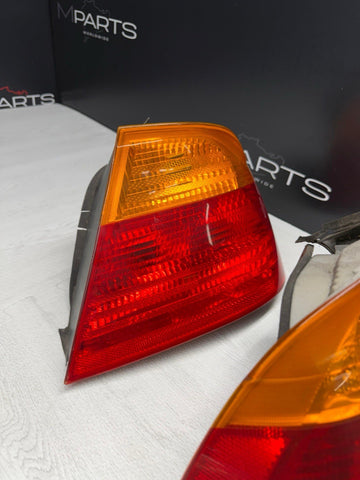 99-02 BMW E46 325ci 330ci M3 CONVERTIBLE BRAKE TAIL LIGHTS AMBER 8375801 OEM