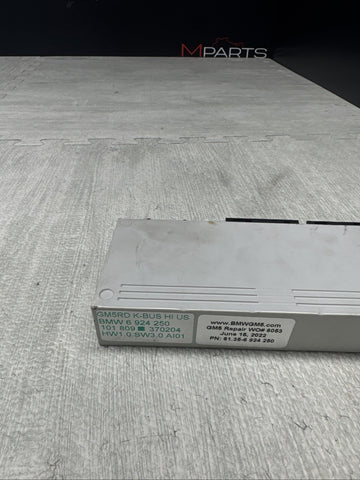 BMW E46 E83 E52 3 X3 Z8 GM5 BASIC BODY CONTROL UNIT GM 5 LIN HIGH 6924250