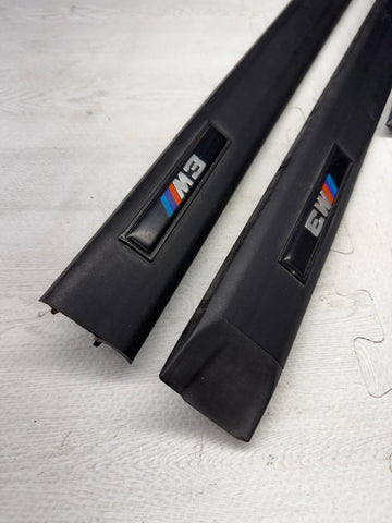 Genuine 94-99 BMW E36 M3 Coupe Door Trims Mouldings Set *Missing 1 Rear