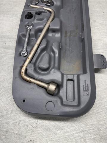 2001-2006 BMW E46 325 330 M3 Convertible Emergency Trunk Tool Kit Assembly OEM