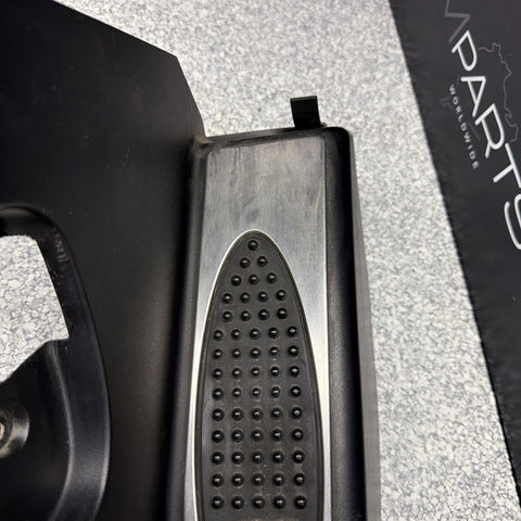 01-06 BMW E46 M3 Left Right Kick Dead Pedals Covers Trims Panels Genuine Black