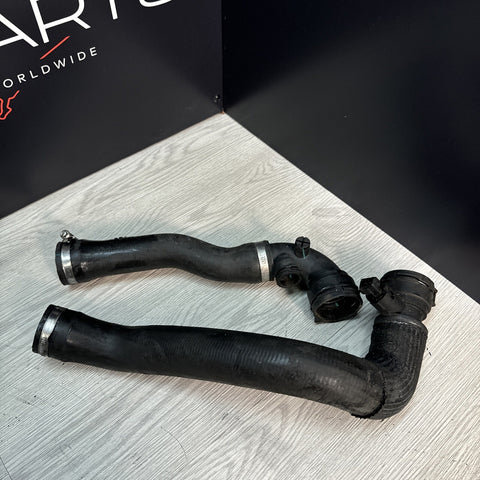 01-06 BMW E46 M3 S54 Pair Set of 2 Radiator Coolant Hoses