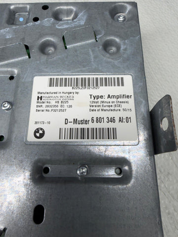 2015-2020 BMW F87 M2 I3 HIFI System Harman Becker Radio Amplifier OEM 201173-10