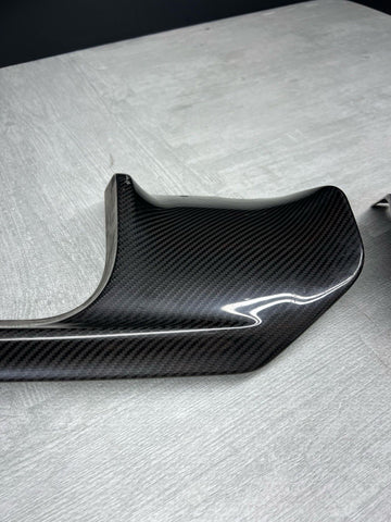 BMW 20-25 F91 F92 F93 M8 Rear Carbon Fiber Diffuser Diffusers Trims OEM