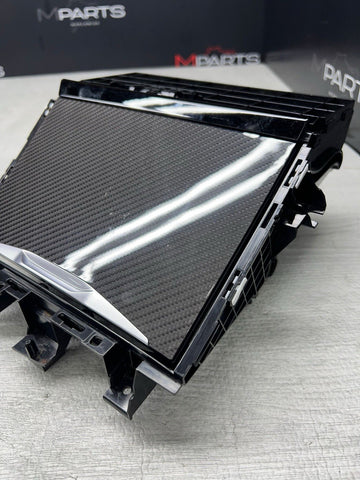 BMW 21-25 G80 G82 G83 M3 M4 Center Console Carbon Storage Trim Panel OEM
