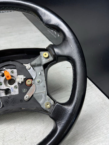 96-99 BMW E36 M3 M-TECH 4-SPOKE LEATHER STEERING WHEEL OEM