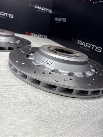 OEM / REFURBISHED BMW F22 F87 M2 REAR M BRAKES DISCS ROTORS 34118072019