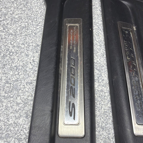 Honda S2000 S2k Door Sills Trims Covers Entrance Kick Scuff Plates *Scratches*