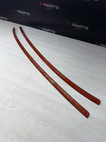 BMW 15-20 F82 M4 Coupe Exterior Roof Rails Trims Drip Mouldings Sakhir Orange