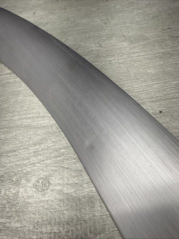 01-06 BMW E46 M3 Interior Right Dash Trim Brushed Aluminum *Broken Tab / Dents