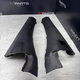 01-06 BMW E46 M3 CONVERTIBLE REAR INTERIOR QUARTER TRIMS COVERS PANELS BLACK