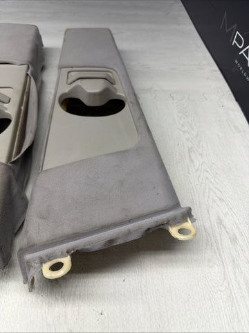 BMW B Pillars Cover Coupe Left Right E46 323Ci 325Ci 328Ci 330Ci M3 Gray Grey