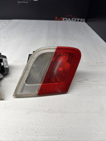 03-06 BMW E46 325 330 M3 Trunk Mounted Inner Tail Lights Pre Lci