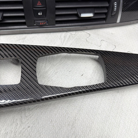15-20 BMW F83 M4 Carbon Fiber Interior Dash Dashboard Trim Set OEM