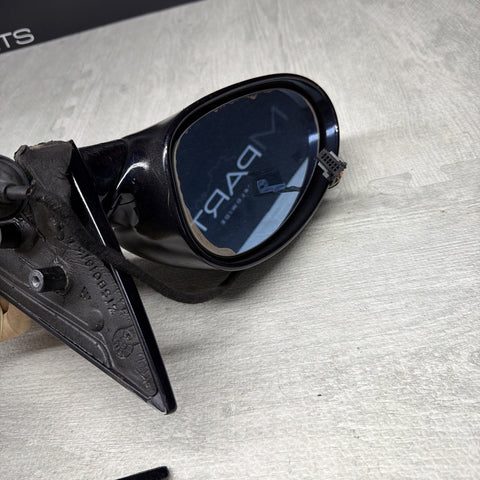 01-06 BMW E46 M3 Side View Door Mirrors Pair Painted Carbon Black *Notes*