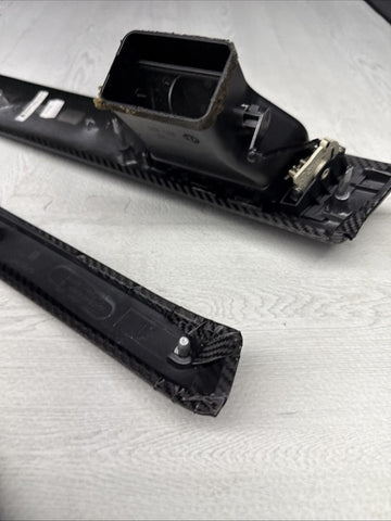 08-13 BMW E92 E93 M3 Interior Trim Set Carbon Leather Carbon Fiber Wrapped