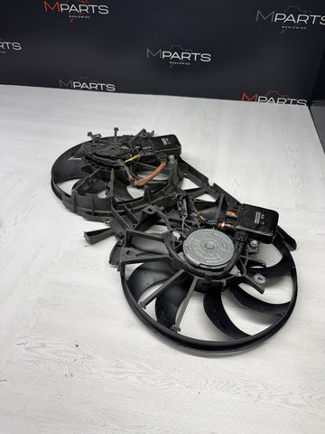 Electric Radiator Condenser Cooling Fan Fans Assembly 17-20 Nissan GTR *Broken