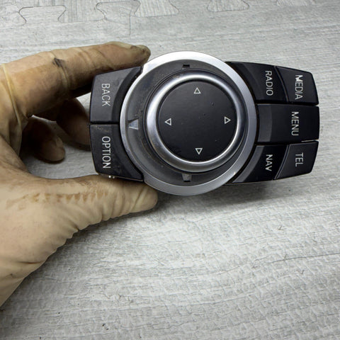 2008-2014 BMW X1 X5 X6 iDrive Media Controller Switch Knob OEM 9285443 01