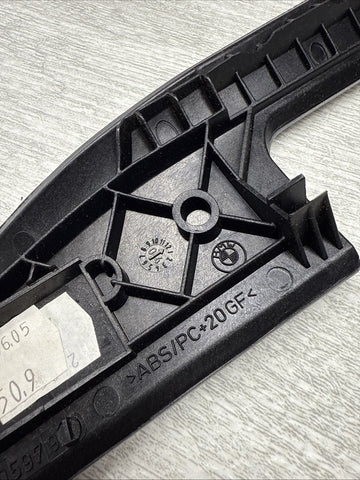 01-06 BMW E46 M3 Interior Left Driver Dash Vent Trim Brushed Aluminum