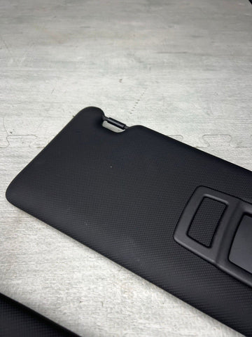 12-20 OEM BMW F30 F32 F80 F82 M3 M4 Interior Sun Visors Black