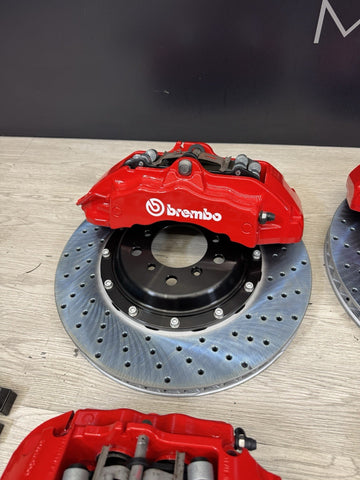 08-13 BMW E90 E92 E93 M3 BREMBO Big Brake Kit Calipers Rotors Set NEW Plug Play