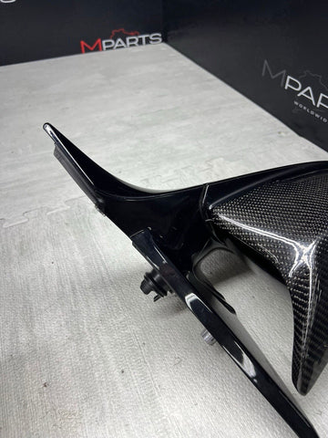 14-20 OEM BMW F22 F23 F87 M2 Right Passenger Mirror Assembly Carbon Fiber Cover