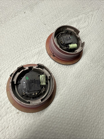 E46 325 328 330 Coupe M3 Quarter Panel Speakers + Grill Covers Imola Red