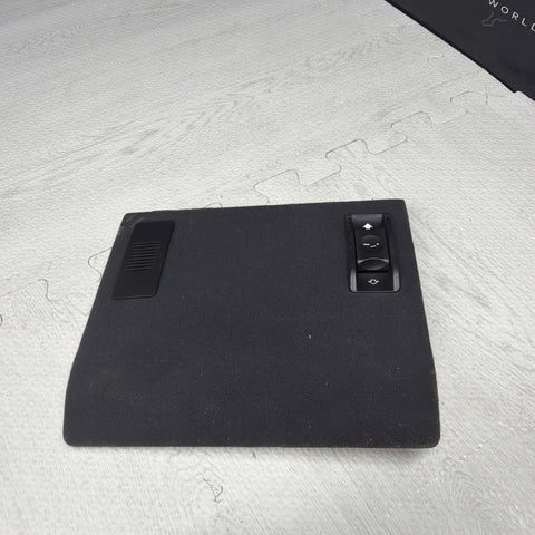 00-06 BMW E46 330Ci M3 Coupe Front Interior Overhead Sunroof Cover Black OEM